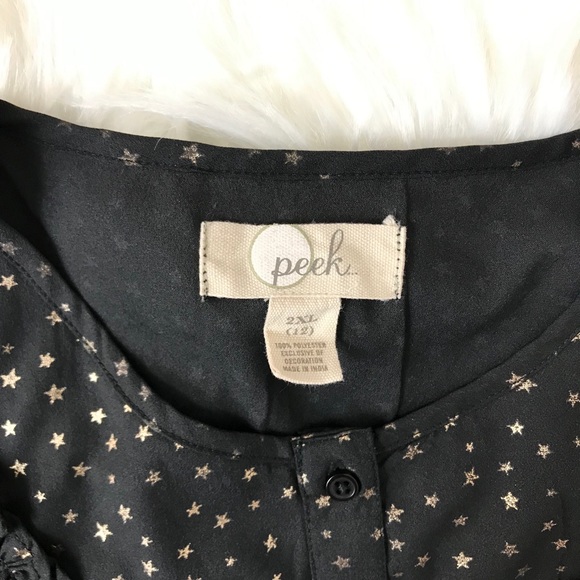 Long Sleeves Blouse w/ Ruffles - Girls - Picture 3 of 6